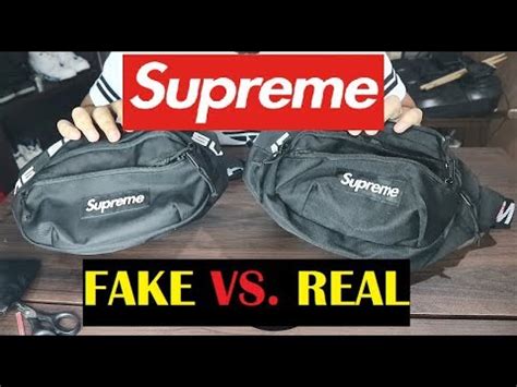 how to spot fake supreme waist bag ss18|Identify & Authenticate Any Supreme Item .